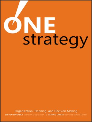 cover image of One Strategy